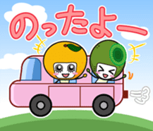 Kinokawa Purupuru Musume sticker #10301618