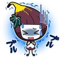 Kinokawa Purupuru Musume sticker #10301620