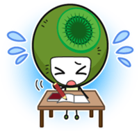 Kinokawa Purupuru Musume sticker #10301623