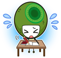 Kinokawa Purupuru Musume sticker #10301623