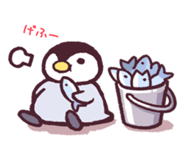 Emperor Penguin Chick 1 sticker #10302174