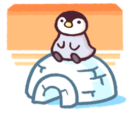Emperor Penguin Chick 1 sticker #10302178