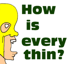 American Heroes (daily conversation) sticker #10302307