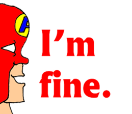 American Heroes (daily conversation) sticker #10302309