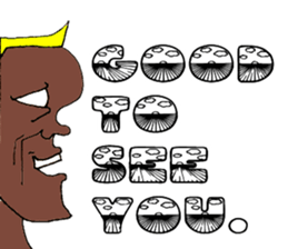 American Heroes (daily conversation) sticker #10302313