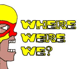 American Heroes (daily conversation) sticker #10302318