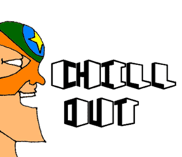 American Heroes (daily conversation) sticker #10302341