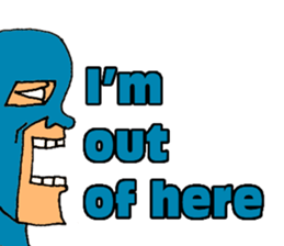 American Heroes (daily conversation) sticker #10302342