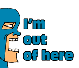 American Heroes (daily conversation) sticker #10302342