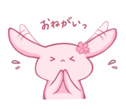 CherryBlossoms Rabbit. sticker #10302345