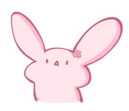 CherryBlossoms Rabbit. sticker #10302347