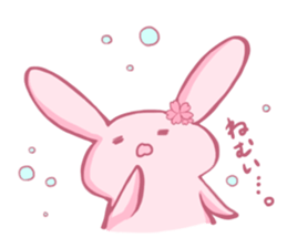 CherryBlossoms Rabbit. sticker #10302358