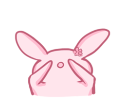 CherryBlossoms Rabbit. sticker #10302366