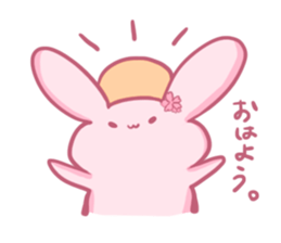 CherryBlossoms Rabbit. sticker #10302367