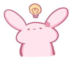 CherryBlossoms Rabbit. sticker #10302371