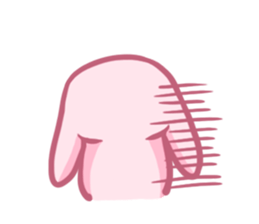 CherryBlossoms Rabbit. sticker #10302373