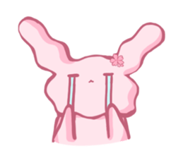 CherryBlossoms Rabbit. sticker #10302374