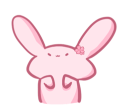 CherryBlossoms Rabbit. sticker #10302378