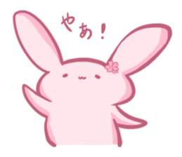 CherryBlossoms Rabbit. sticker #10302381
