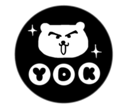 Polar Bear Dot sticker #10302468