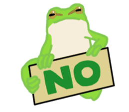 Daily life with frog sticker #10302825