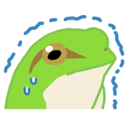 Daily life with frog sticker #10302830