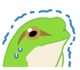 Daily life with frog sticker #10302830