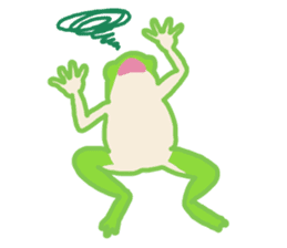 Daily life with frog sticker #10302835