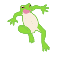 Daily life with frog sticker #10302837