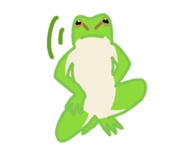 Daily life with frog sticker #10302838