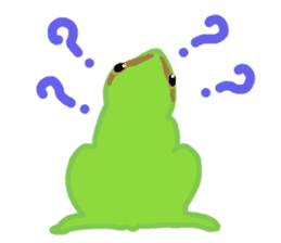 Daily life with frog sticker #10302839
