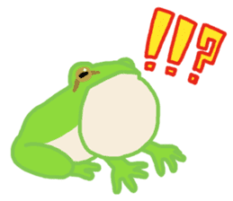 Daily life with frog sticker #10302841