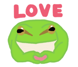 Daily life with frog sticker #10302847