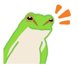 Daily life with frog sticker #10302849