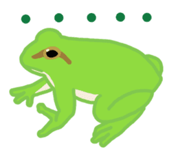 Daily life with frog sticker #10302854