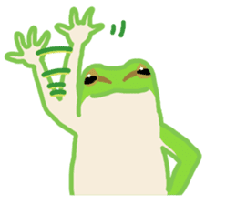 Daily life with frog sticker #10302862