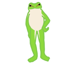 Daily life with frog sticker #10302863