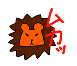 loose animal zoo sticker #10302931