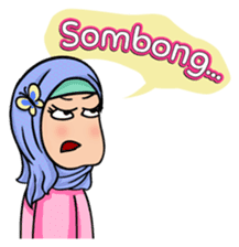 Funny Hijabi sticker #10302999