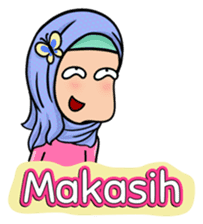 Funny Hijabi sticker #10303002