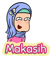 Funny Hijabi sticker #10303002