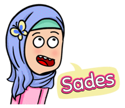 Funny Hijabi sticker #10303013