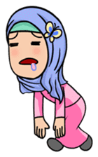 Funny Hijabi sticker #10303020