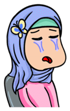 Funny Hijabi sticker #10303021