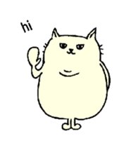 Mr Fat cat sticker #10303584