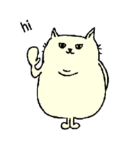 Mr Fat cat sticker #10303584