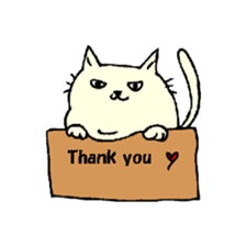 Mr Fat cat sticker #10303589