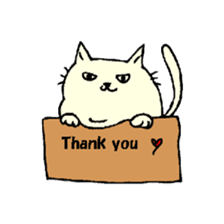 Mr Fat cat sticker #10303589