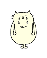 Mr Fat cat sticker #10303593