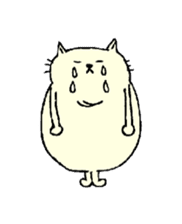 Mr Fat cat sticker #10303593